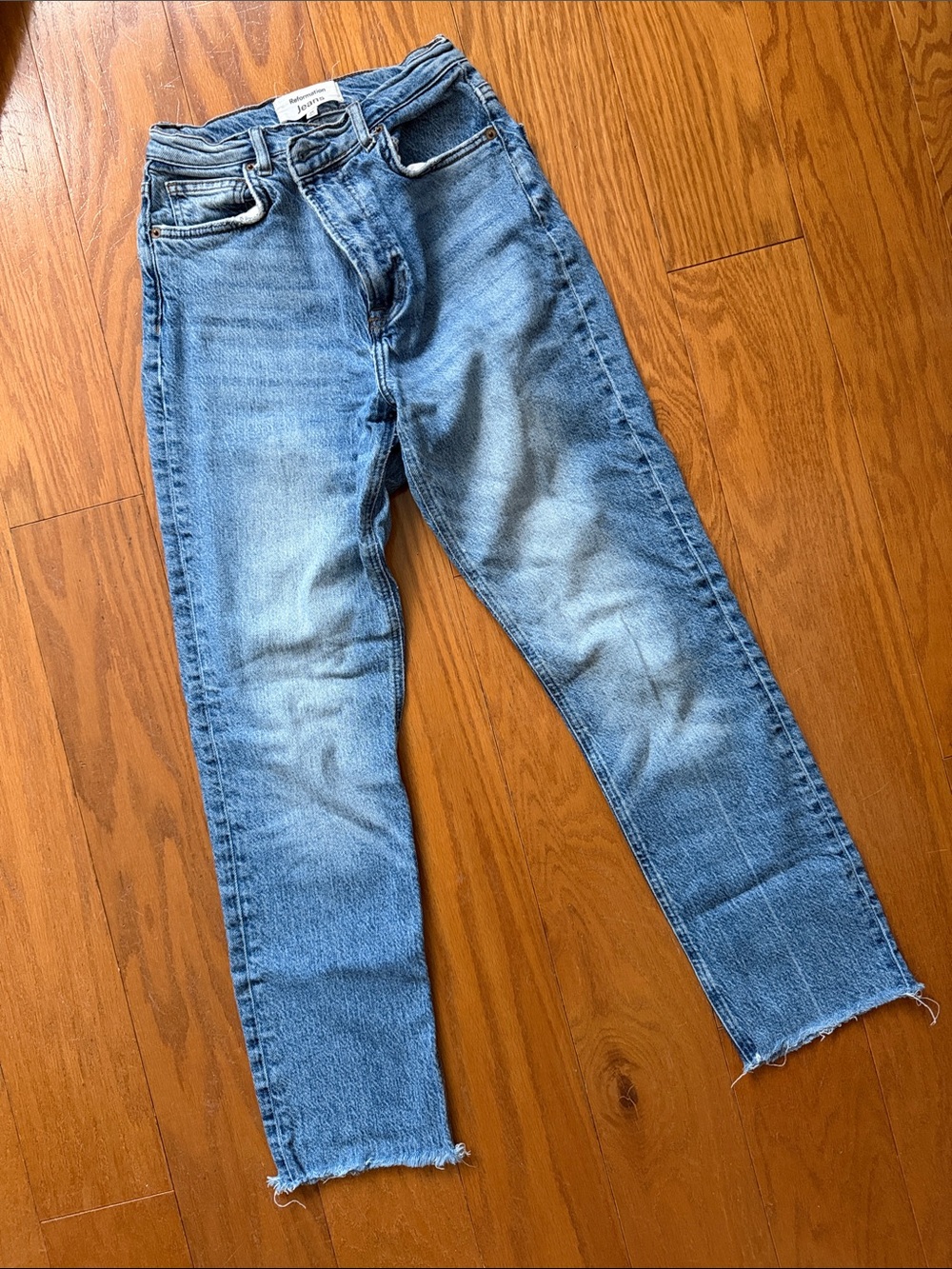 Reformation Straight Leg Jeans